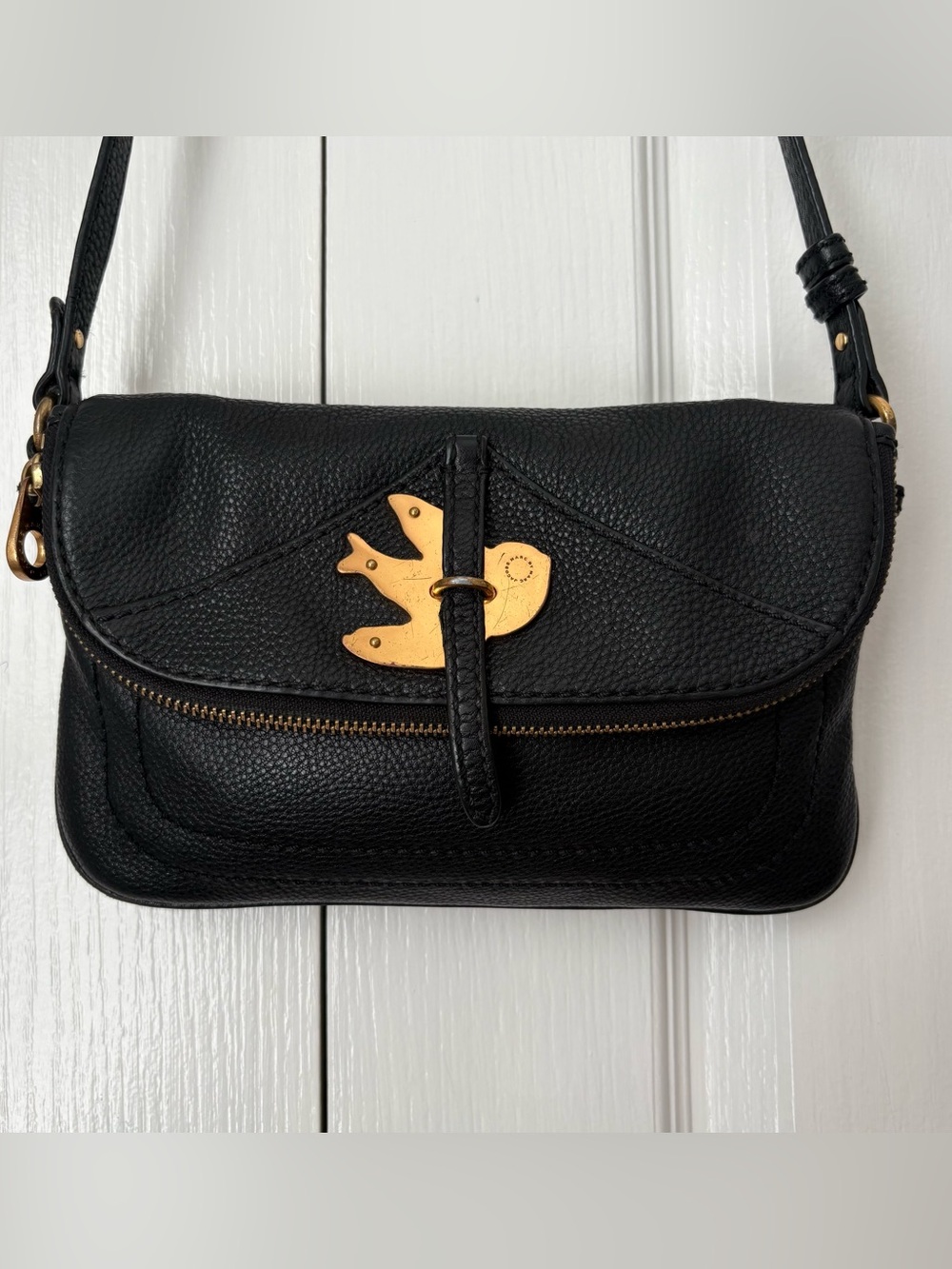 Marc by Marc Jacobs Petal to the Metal Bird Crossbody Bag Black 🖤